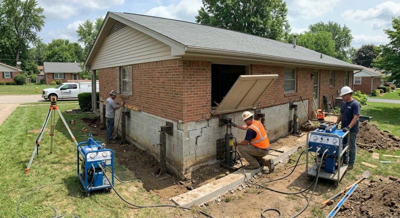 Home Foundation Leveling in Chesterfield, VA