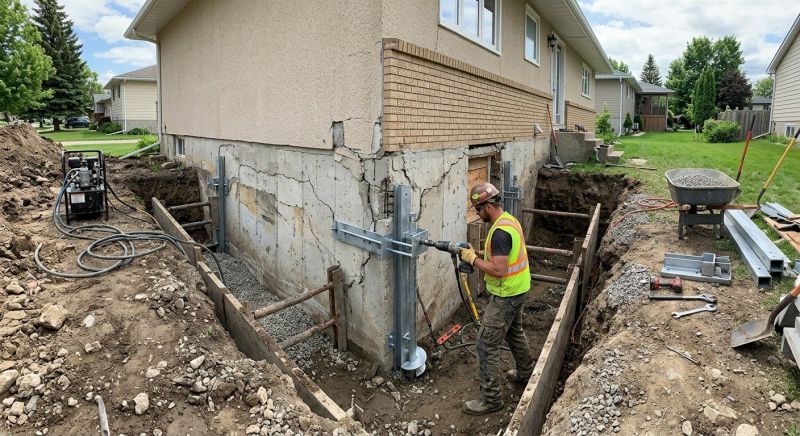 Home Foundation Repair in Chesterfield, VA