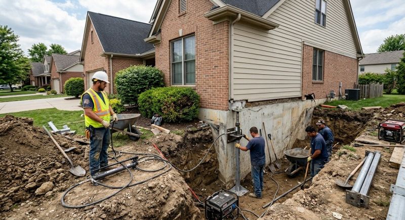 Home Foundation Repair in Mechanicsville, VA