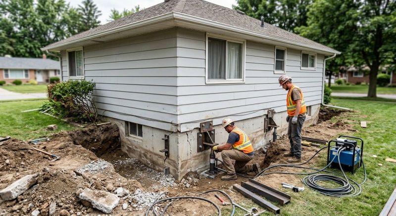 Home Foundation Repair in Montpelier, VA
