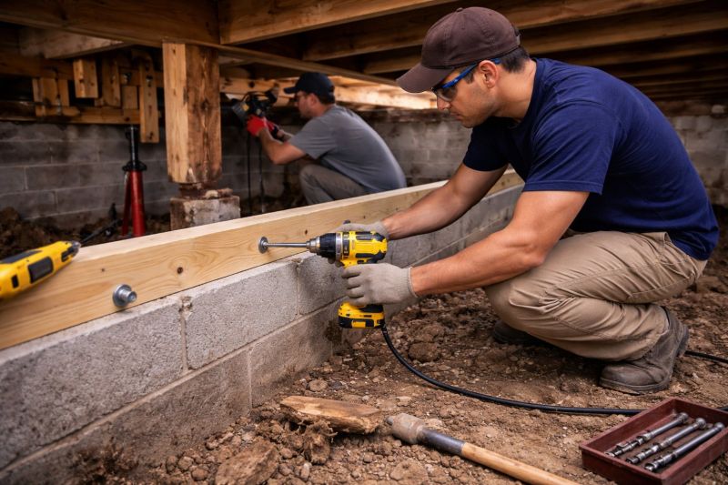 House Foundation Repair in Caroline County, VA