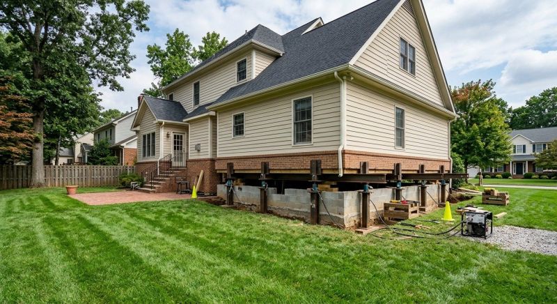 House Leveling in King William County, VA