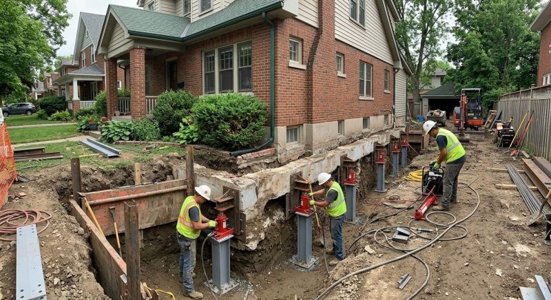 House Underpinning in Glen Allen, VA
