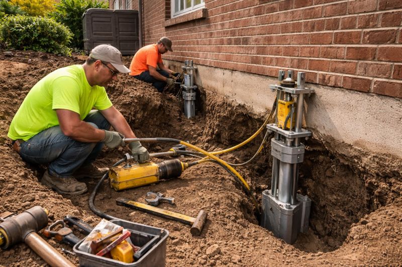 Settling Foundation Service in Goochland County, VA