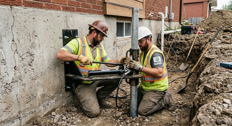 Settling Foundation Service in Hanover County, VA