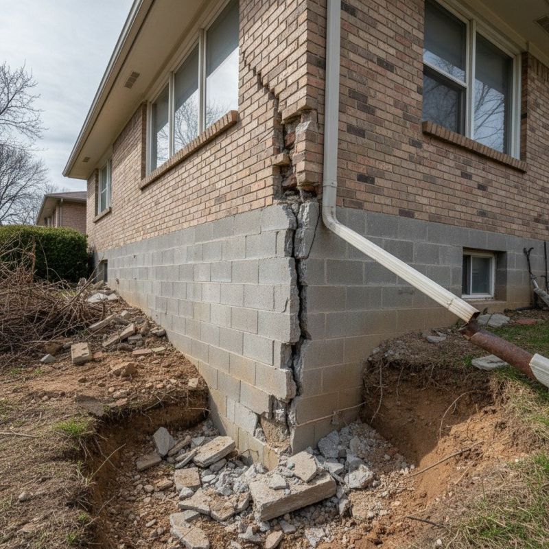Settling Foundation Service in Henrico County, VA