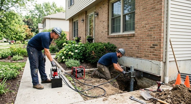 Settling Foundation Service in Mechanicsville, VA