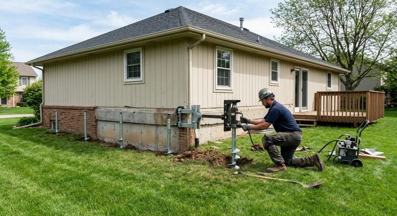 Settling Foundation Service in Ruther Glen, VA