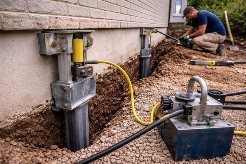 Sinking Foundation Repair in Chester, VA