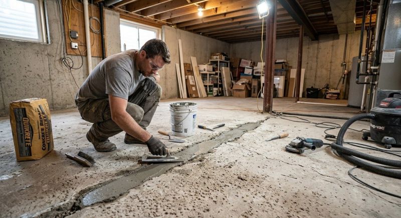 Slab Foundation Repair in Glen Allen, VA