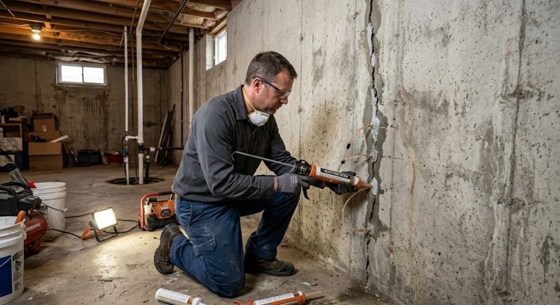 Structural Crack Repair in Glen Allen, VA