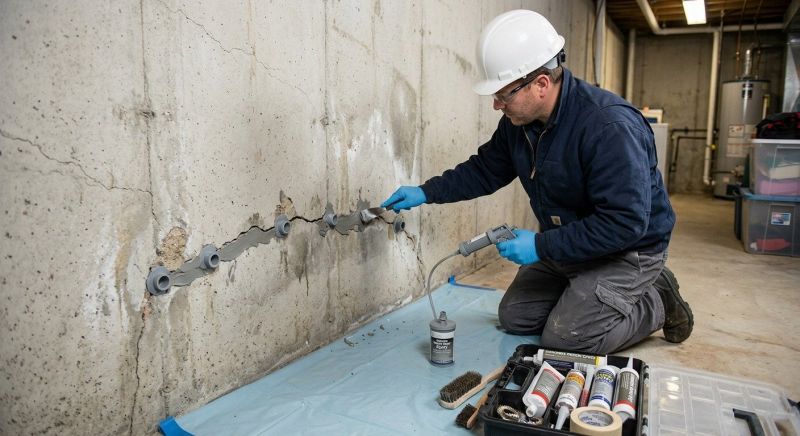 Structural Crack Repair in Glen Allen, VA