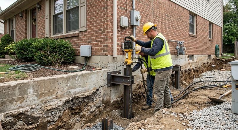Structural Foundation Repair in Ashland, VA