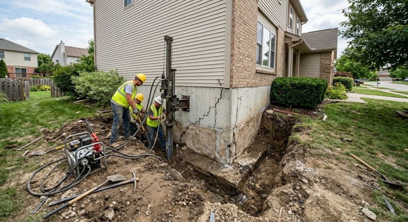 Structural Foundation Repair in Goochland County, VA