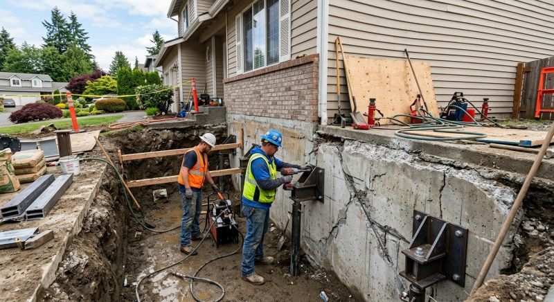 Structural Foundation Repair in Glen Allen, VA