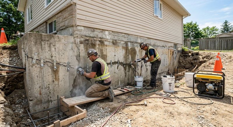 Structural Foundation Repair in Quinton, VA
