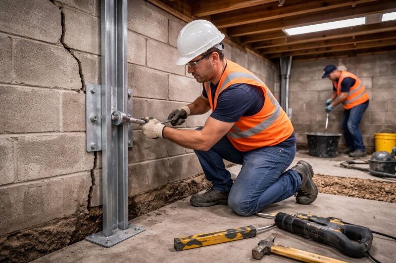 Structural Foundation Repair in Quinton, VA