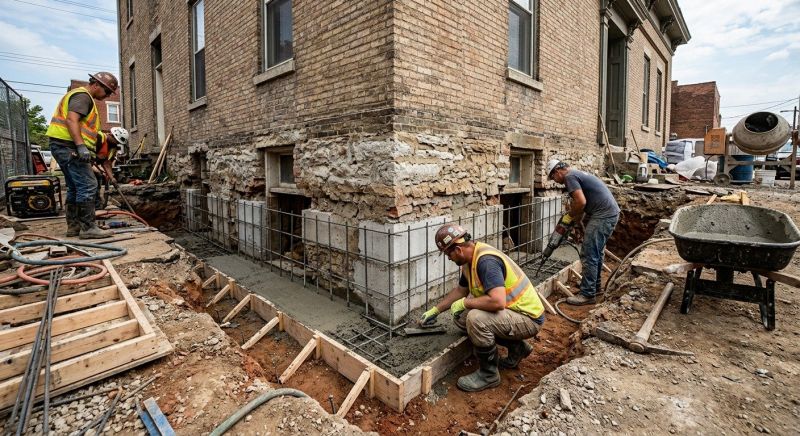 Underpinning Repair in Glen Allen, VA